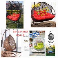 New All weather Egg hanging swing chair many styles In stock 