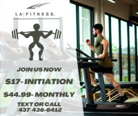 LA Fitness affordable gym membership