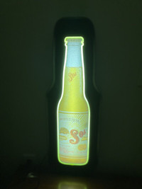SOL BEER ADVERTISING LIGHT UP SIGN $55