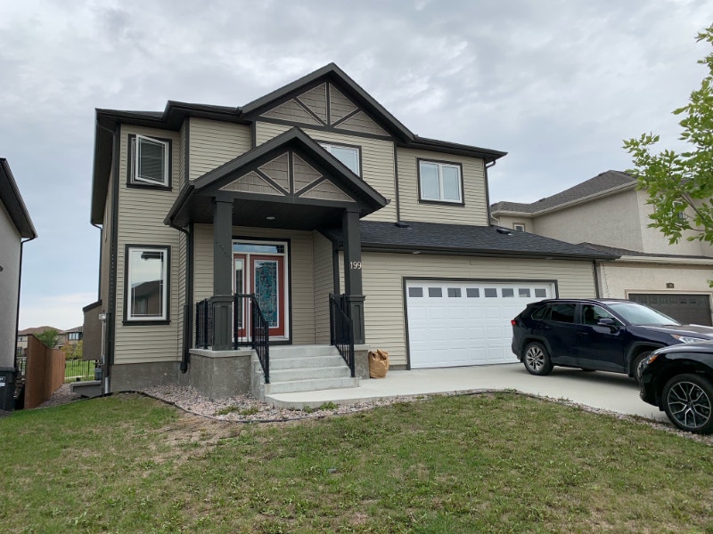 4bedroom back to park 2 storey new house in Bridgwater Long