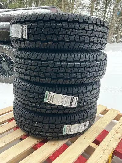 Hercules winter tires lots of sizes and rims available as well. Other brands in stock.