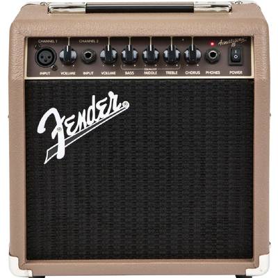 Fender Acoustasonic 15 Acoustic Guitar Amp, View more