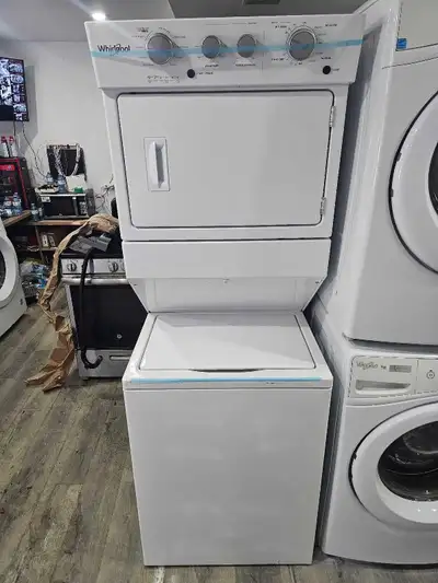 Like New Whirlpool 27" White 2in1 Washer Electric Dryer Combo , View more