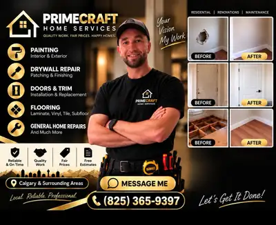 Handyman Services , Painting, Drywall & Home Renovations, View more