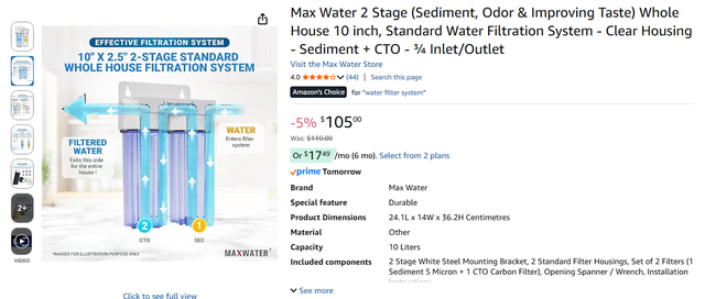 Water Softner system403495851016867842