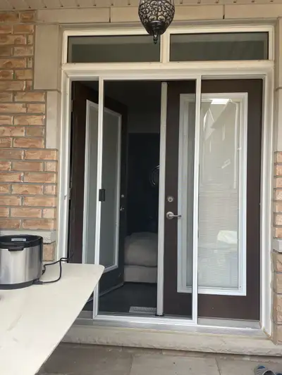 Patio screen door French door option, View more