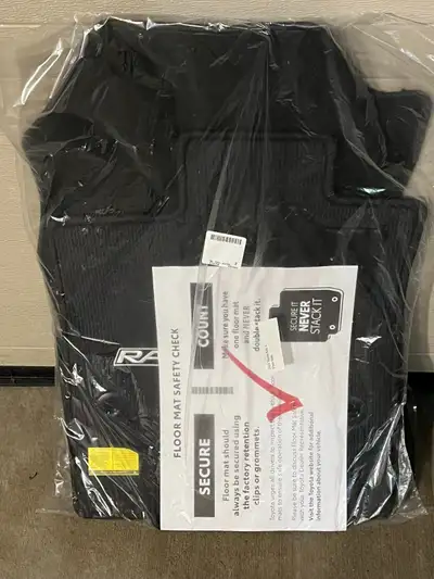 New Toyota RAV4 Floor Mats full set – Black - Carpet As seen here: ...