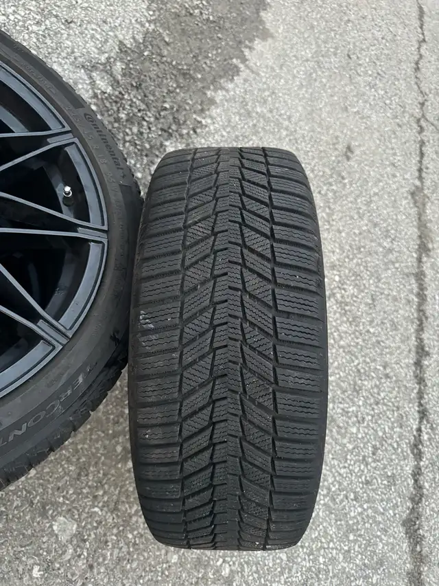 225/45R18 (5x112) M340i Rims And Continental Winters (BMW) in Tires & Rims in City of Toronto - Image 4