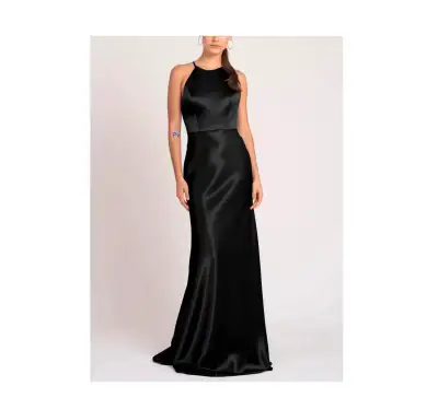 NEW brides/bridesmaids/wedding/special occasion black dress gown, View more