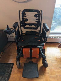 Mobility electric wheelchair for amputee