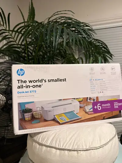 HP DESKJET 3772 ALL IN ONE PRINTER NEW, View more