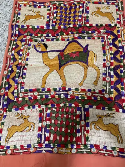Reduced Persian Vintage hand made tapestry , View more