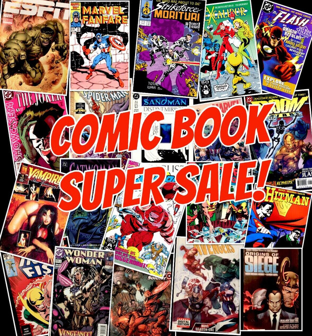 Comic Book Super Sale! in Comics & Graphic Novels in Markham / York Region