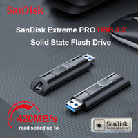 Sandisk EXTREME PRO USB 3.2 Solid State Flash Drive 128 GB