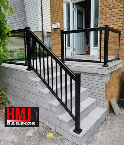 Aluminum & Glass Railings - Privacy Screens Columns Gates, View more