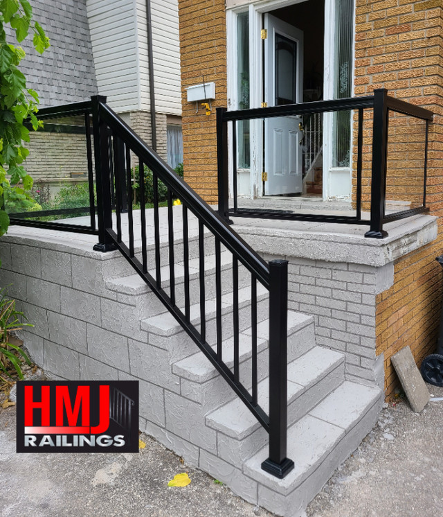 Aluminum & Glass Railings - Privacy Screens Columns Gates - Markham / York Region in Fence, Deck, Railing & Siding in Markham / York Region - Image 2