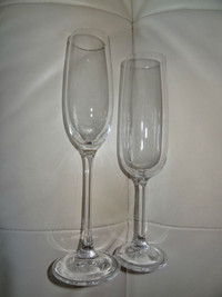 Champagne Flutes - 2 - Glass - Made in Poland?