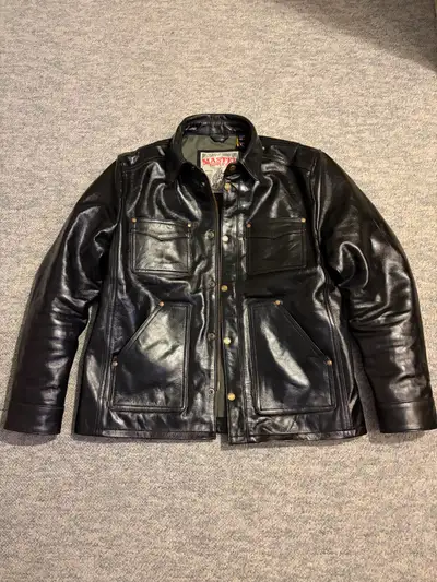 Master Supply Vanguard leather jacket, View more