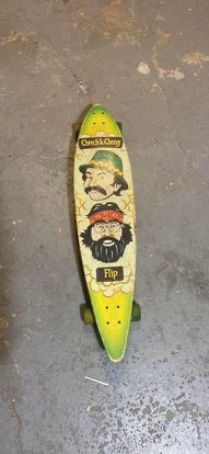 Cheech and Chong flip longboard skateboard