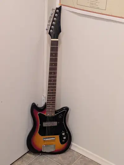 Electric Guitar Vintage 1965 Kay E-100 Six String 40", View more