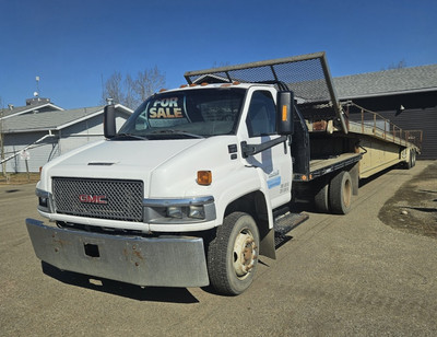 GMC Topkick and 48' Tommy Aluminum Trailer