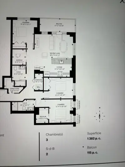 condo à louer 5 1/2