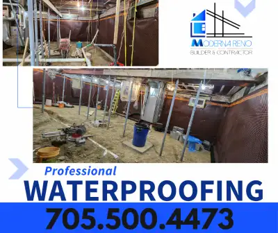 BASEMENT WATERPROOFING-DEMOLITION-EXCAVATION EXPERTS!, View more