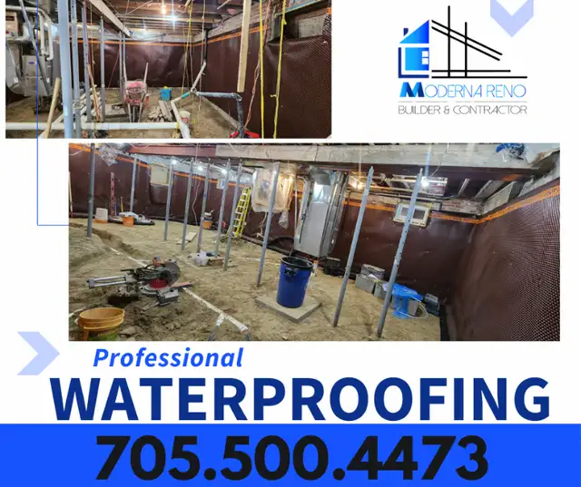 BASEMENT WATERPROOFING-DEMOLITION-EXCAVATION EXPERTS! in Excavation, Demolition & Waterproofing in Oakville / Halton Region - Image 2