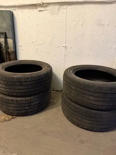 All season 215/55/R16 no rims good thread