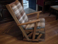 Wood Glider Chair REDUCED $25.00 ($35.00)