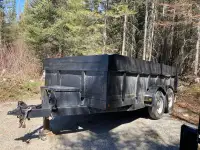 7 ton dump trailer 7x14
