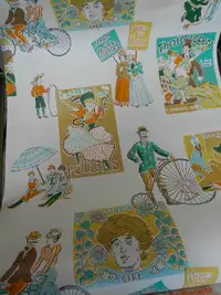 2 New Vintage Stylized Graphic Toulouse Made in T.O ! Wallpaper
