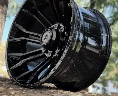 New ARMED WHEELS HAVOC 22X12 6X135/6X139.7 ET:-44 GLOSS BLACK CB:108.1 $ 1700 plus hst for 4 rims NE...