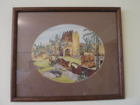 Painting - The Ancient Medina from Morocco (1985)