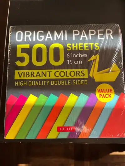 Origami Paper 500 Sheets (6inch) - New, View more