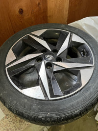 225/45 R17 Hyundai Elantra all season tires and rims