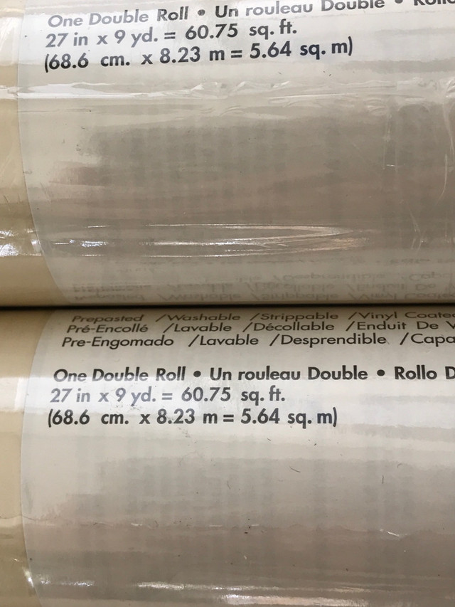 Ralph Lauren Classics Wallpaper 2 New Rolls plus 1 in Other in Ottawa - Image 4