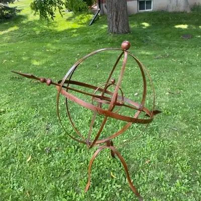 garden art globe, View more