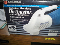aspirateur electrique dirtbuster