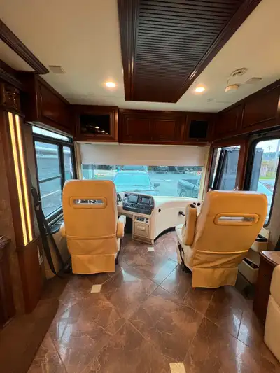Coach has 3 tvs, living room, bedroom and outside, full size refrigerator, convection microwave, bat...