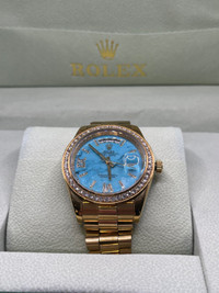 Light Blue Watch Automatic 