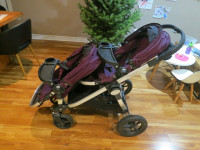 City Select Baby Jogger 2 seat stroller