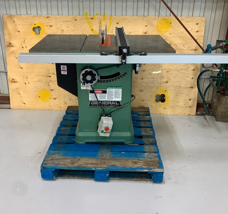 Used, General International Table Saw for sale  