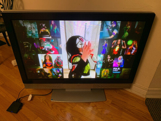 JVC Plasma TV with remote and manual (original owner) in TVs in Markham / York Region
