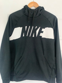 Nike logo black hoodie 