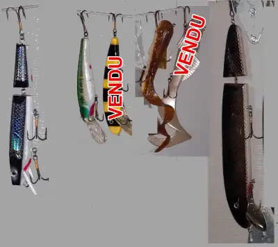 Leurres divers pour Maskinongé (Musky) Brochet etc., View more