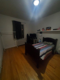 Private room in large 3 bedroom student apartment - Downtown Mtl