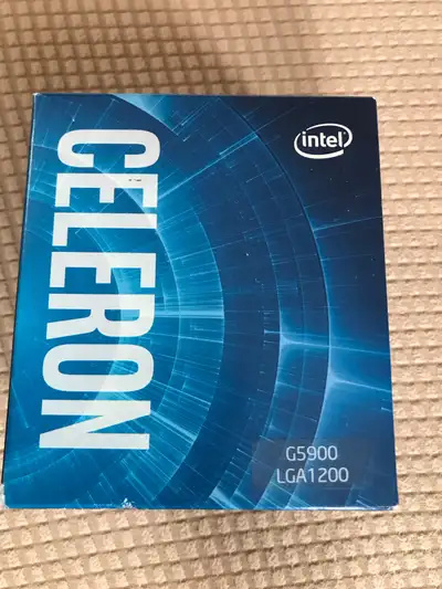 AVAILABLE NEW Sealed Intel Celeron G5900 LGA1200 3.4GHz, View more