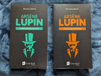 2 Livres Arsène Lupin Roman de Maurice Leblanc