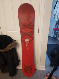 Snowboard Red